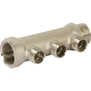 Коллектор с наружной резьбой Valtec на 3 выхода 1"x1/2" VTc.500.N.0603