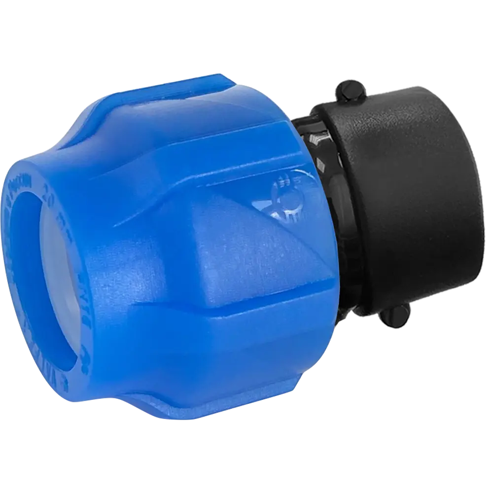 Муфта комбинированная ПНД Valfex 1"x50 мм ВР 85457895 STLM-2090391 