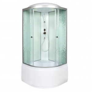 BМ1590 стандартная BLACK Душевая кабина DETO Серия ВМ