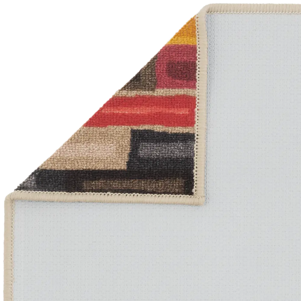 Коврик Ctim Стелла 40x60 см нейлон цвет жёлтый/оранжевый 84739235 STLM-2044830  - Вид №3