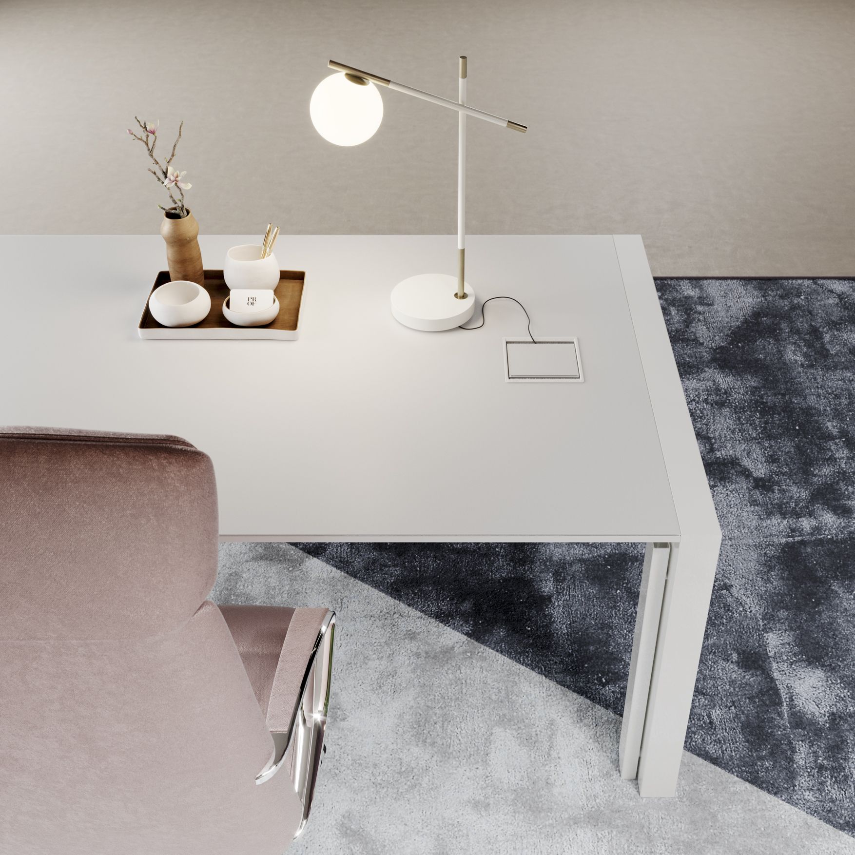 Прямоугольный рабочий стол PROF Extralight ARCH-00047652 - Вид №9