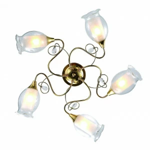 Потолочная люстра Arte Lamp Mughetto A9289PL-5GO ARTE LAMP MUGHETTO 109052 Белый
