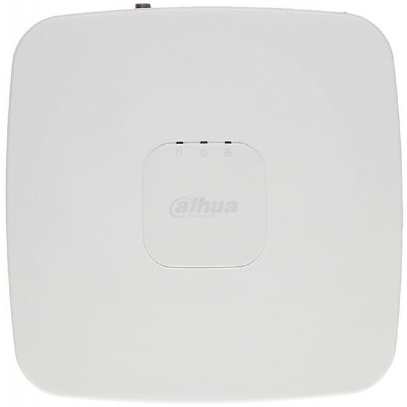 DHI-NVR2104-4KS2 Видеорегистратор ip 4-х канальный 4k, входящий поток 80мбит/с, h.265/h.264, разрешение до 8мп, hdd 1 sata3 6тб, декодирование 4кн х 1080р/1кн х 8мп, видеовыходы 1 hdmi, 1 vga, 1 rj45 100mb, 2 usb 2.0, аудио 1/1, easy4ip, onvif, dc 12в / 3 Santreyd  - Вид №1