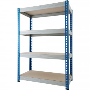 82575896 Стеллаж МКФ 4 полки 180х122х63см, нагрузка до 1400 кг, металл