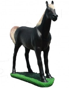 11099 ЛОШАДЬ, скульптура из бетона LAB.Space  - Вид №2