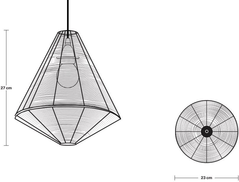 Industville Подвесной светильник из железа  Hc-wcp9-cn  - Вид №4