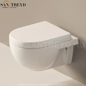 QK1189016 Подвесной унитаз настенный Белый Ceramica Flaminia Quick Италия