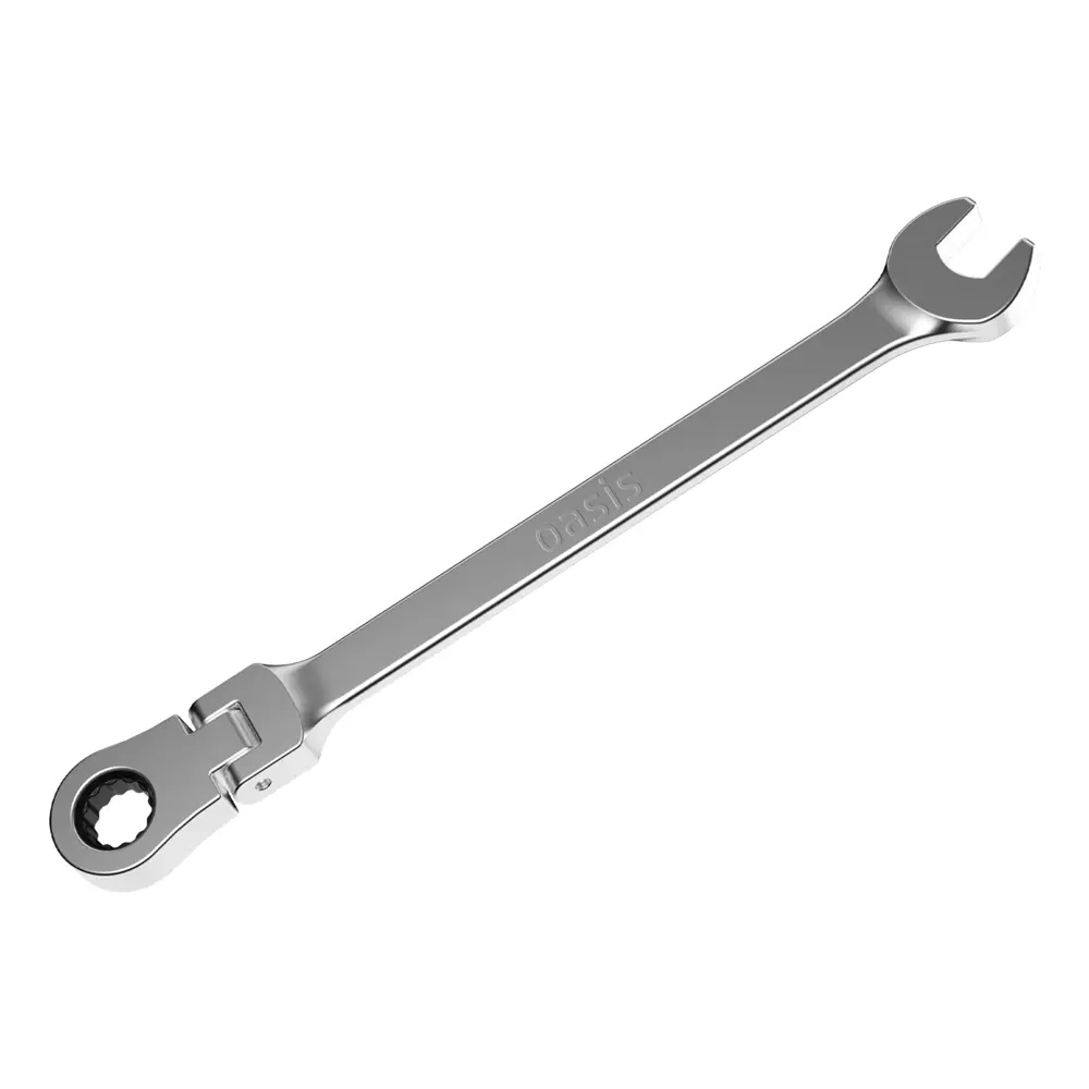 Комбинированный ключ-трещотка Oasis 17 мм для профессиональных работ 89428235 STLM-1565223