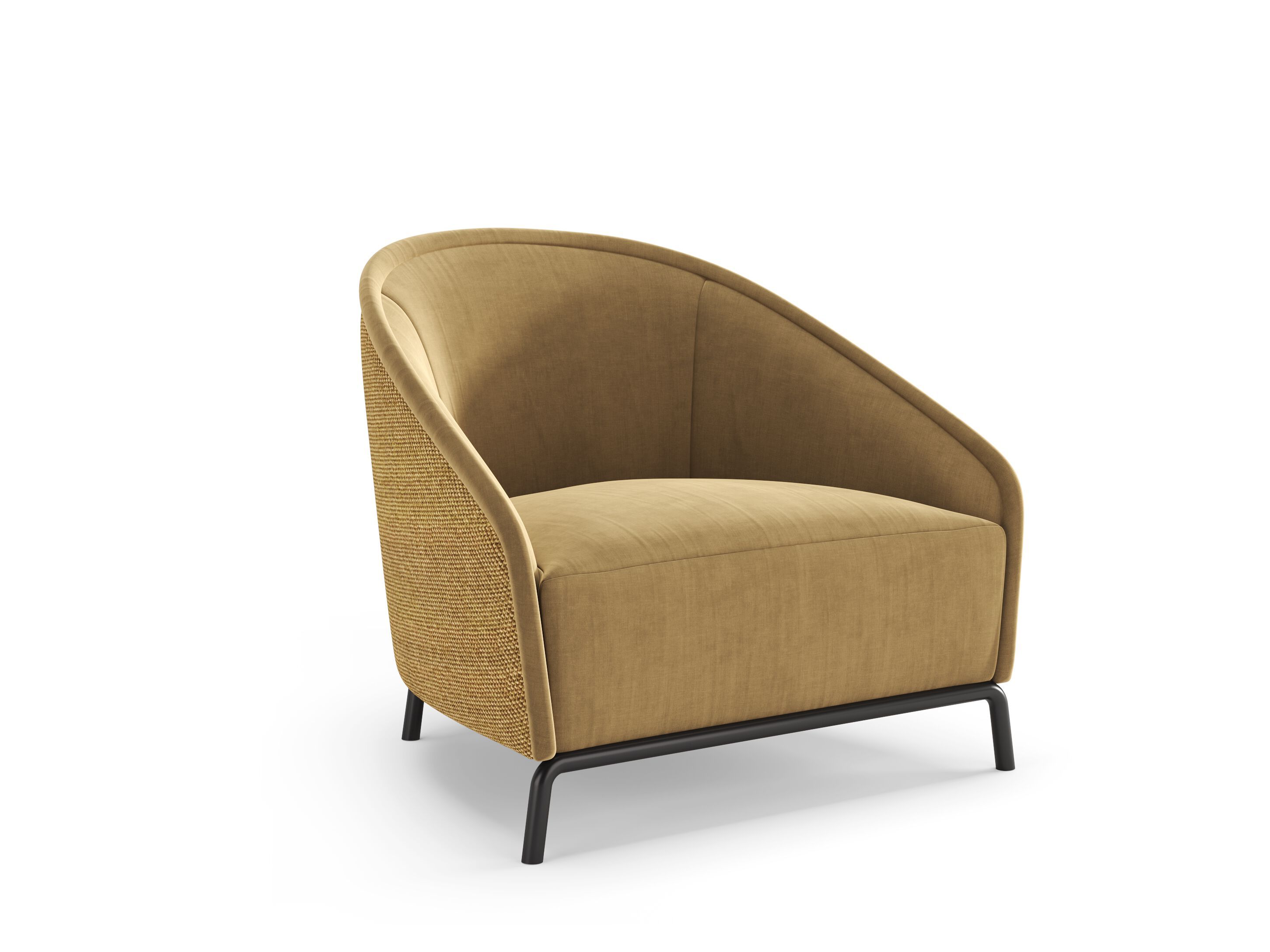 Тканевое кресло с подлокотниками PRADDY Metro ARCH-00135944