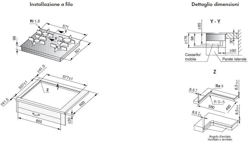 V-ZUG Встроенная газовая плита sun-id-1481968 - Вид №2