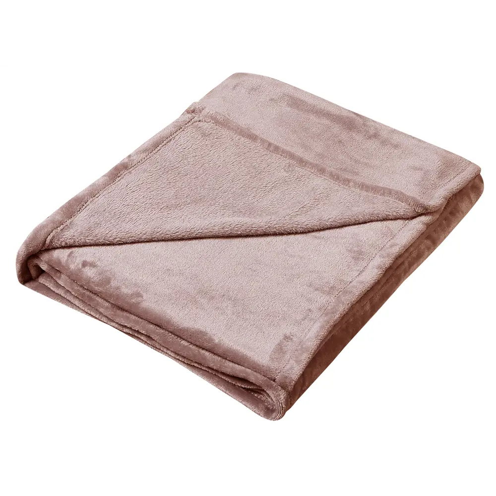 Плед First Havana4 140х200 см велсофт цвет коричневый СТОЛИЦА ТЕКСТИЛЯ STLM-2170220 - Вид №2