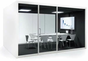 Vetrospace Акустическая мультимедийная офисная будка со встроенным освещением