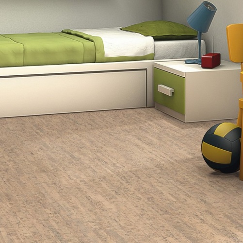 Пробка Haro Corkett Acros Антик Белый (Гладкая) 907х298 мм 527387 - Вид №1