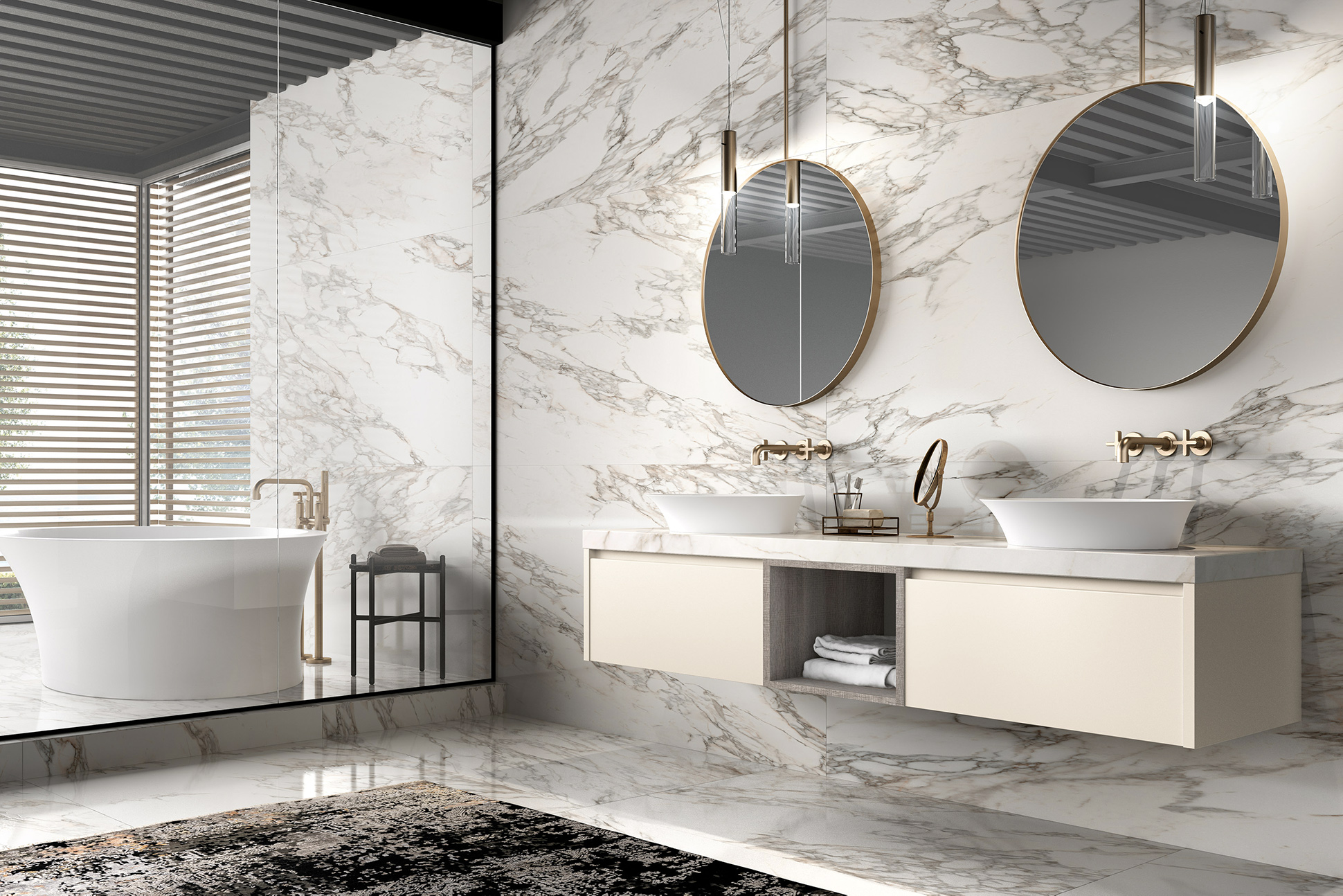 Round Mastella  Mirrors & lights 