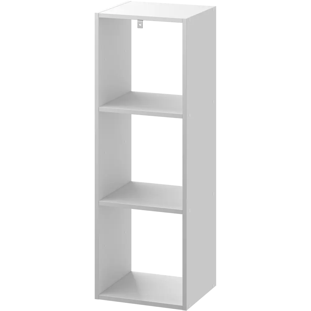 Стеллаж SPACEO KUB 3К, 36х104х31,7 см, цвет белый STLM-2153008 - Вид №1
