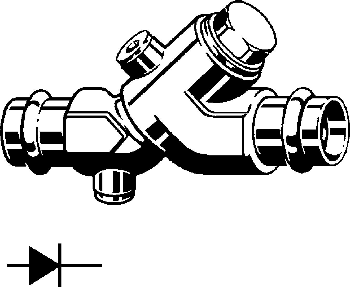 Viega Обратный клапан Easytop 2239 (471 033 *))  - Вид №1