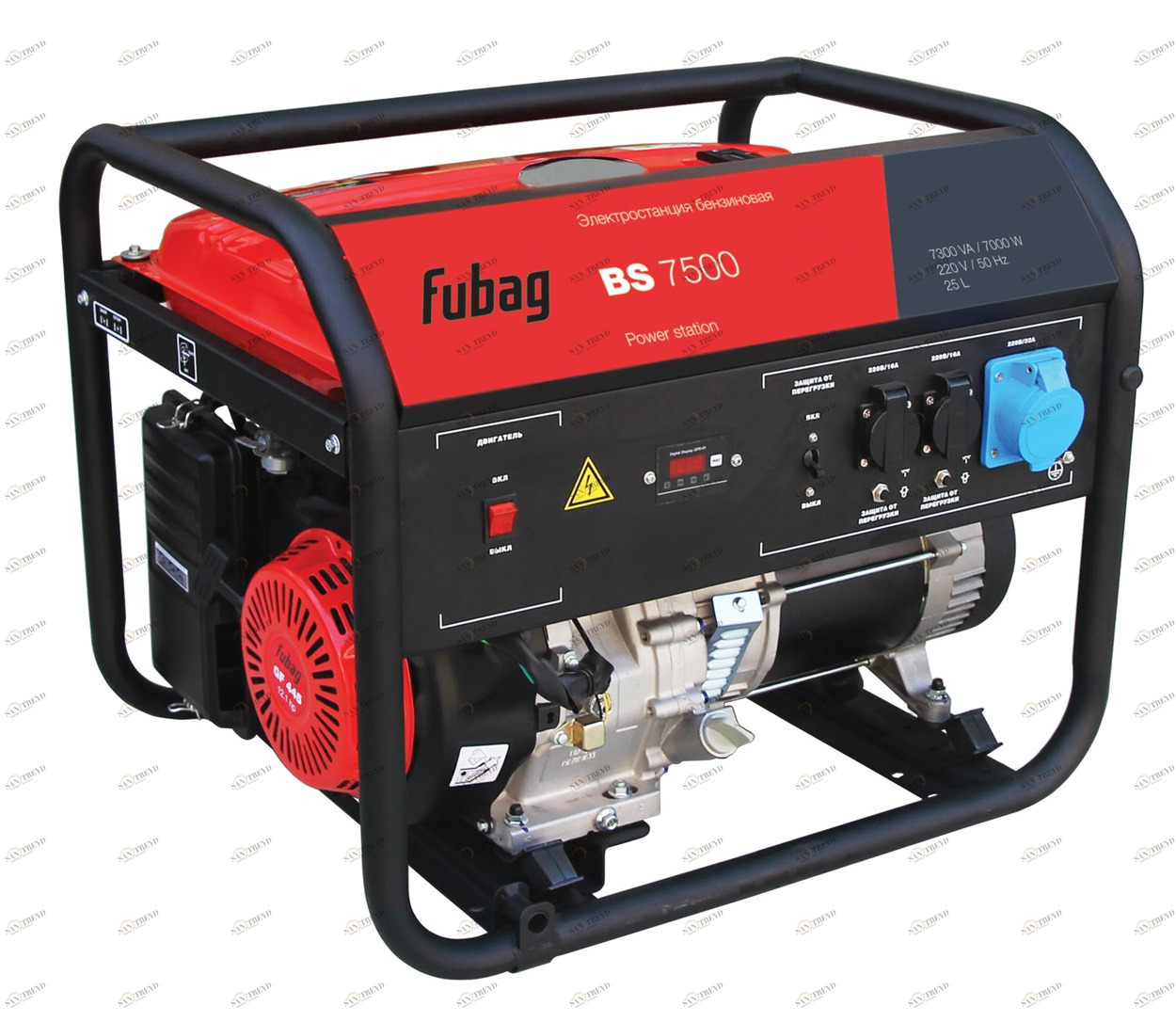 Бензиновая электростанция Fubag BS7500A ES 3523