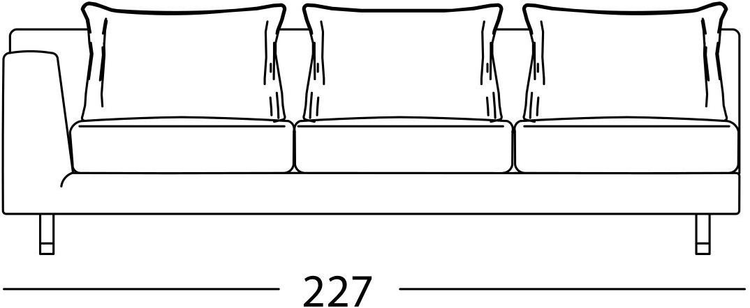 Marac 3-х местный тканевый диван со съемным чехлом sun-id-1404027 - Вид №10