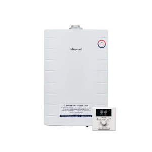 Газовый котел конвекционный 10 кВт Kiturami World Alpha-10 A21E220277 двухконтурный настенный