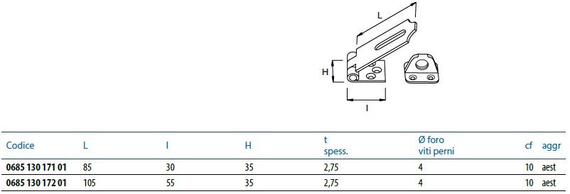 Unifix SWG Петля с замком из оцинкованной стали Recinzioni sun-id-1489362 - Вид №1