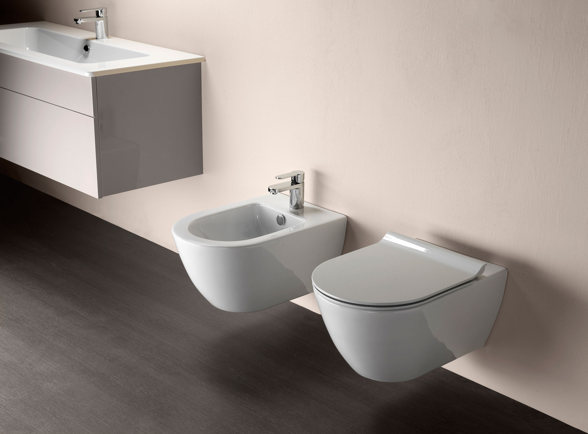 881211 Подвесной унитаз настенный Белый GSI ceramica Pura Италия - Вид №9