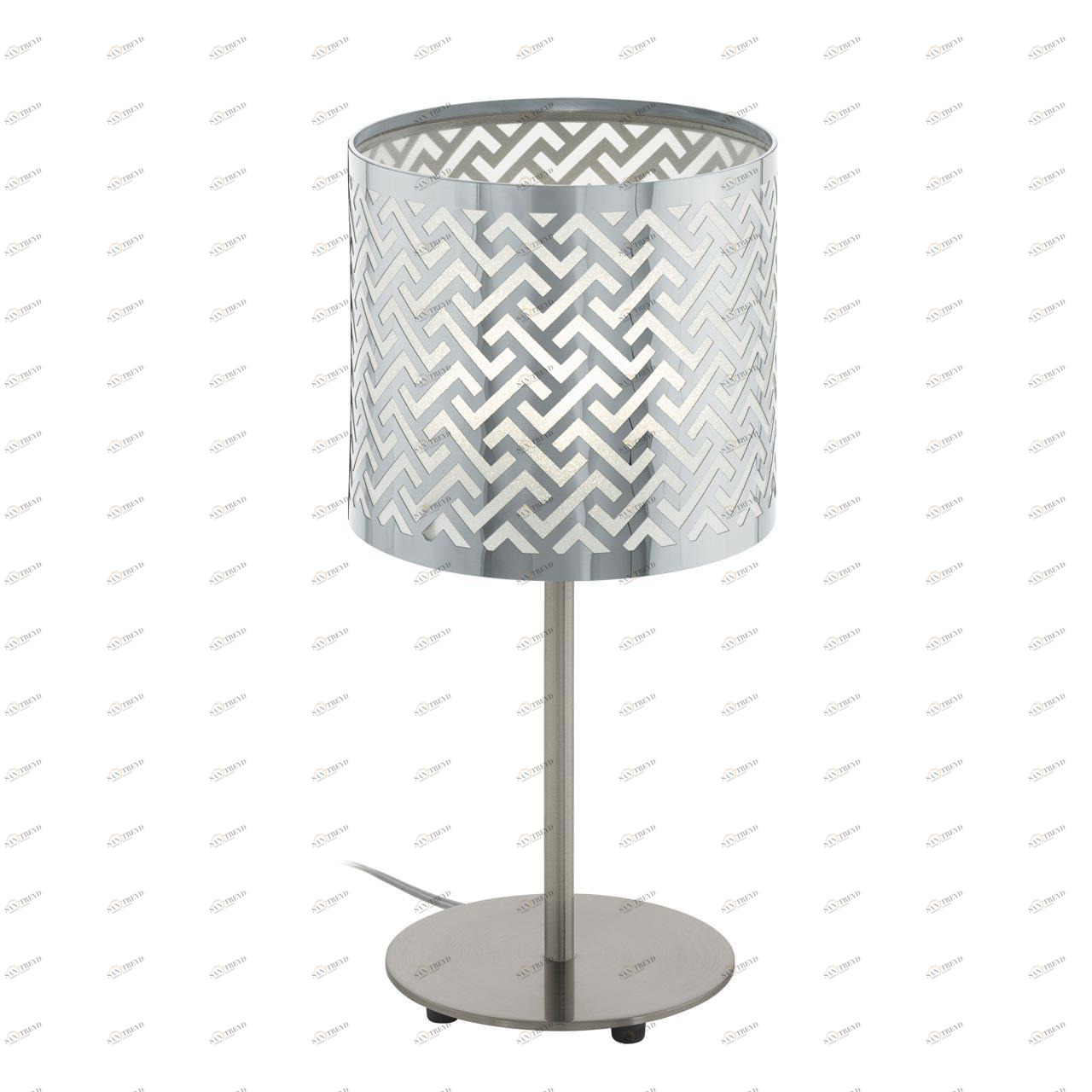 Настольная лампа Eglo Leamington 1 49167 EGLO КЛАССИЧЕСКИЕ 221026 Прозрачный;хром 