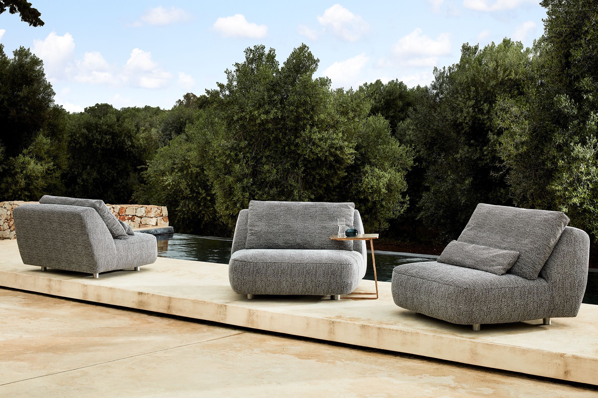 Тканевое садовое кресло Exteta Moonlight ARCH-00093165 - Вид №8