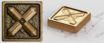 Вставка латунь Dagger 3х3 (64 шт) kavarti Kavarti (Каварти) sun-id-322909