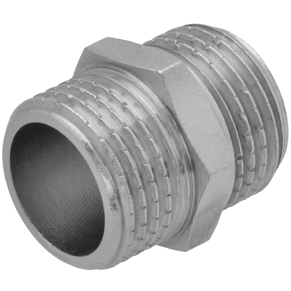 Ниппель 1/2" НР мм латунь ИС.072742 Santreyd STLM-2025590 - Вид №1