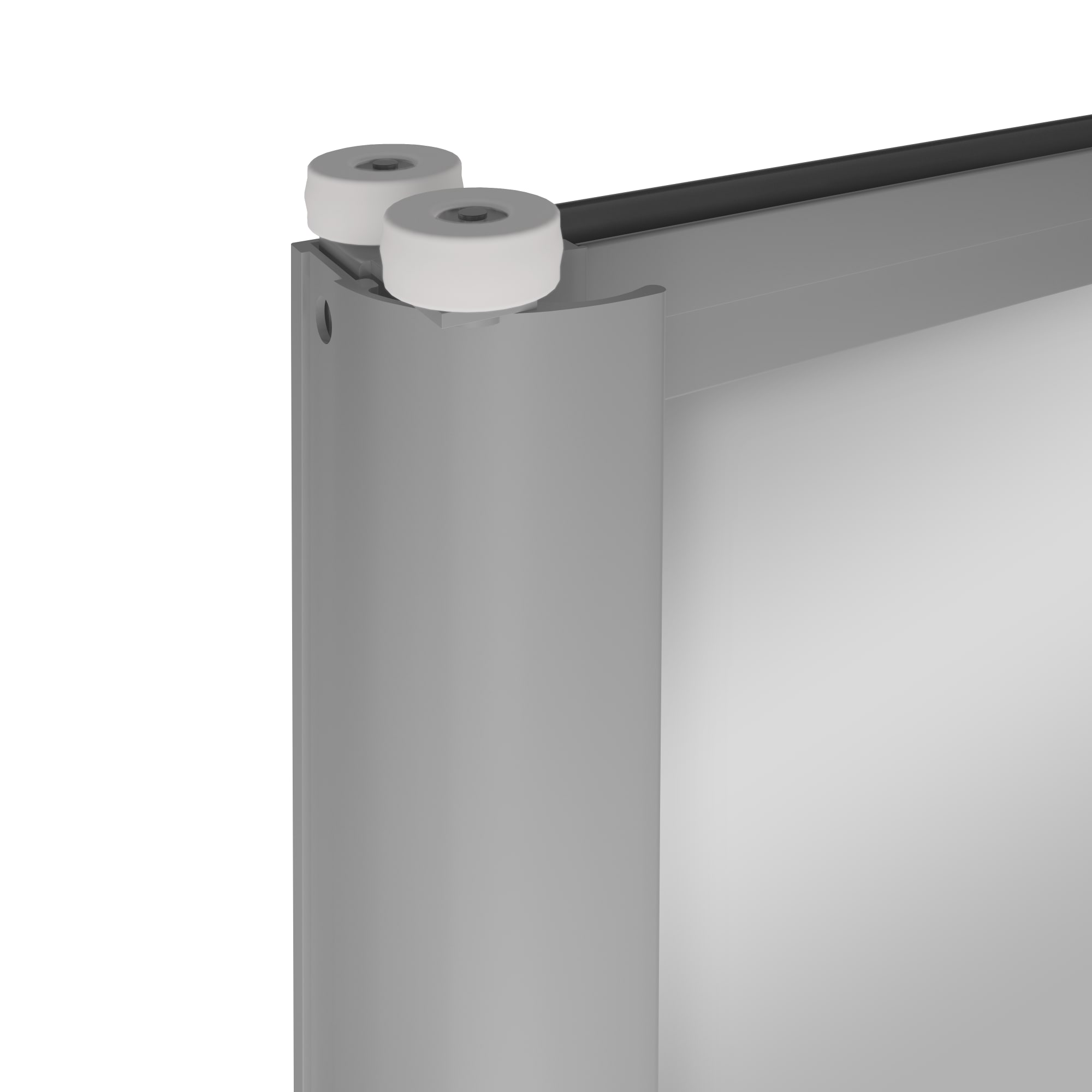 Зеркальная дверь-купе SPACEO для гардеробной с эффектом расширения пространства 18333735 STLM-0010380 - Вид №2