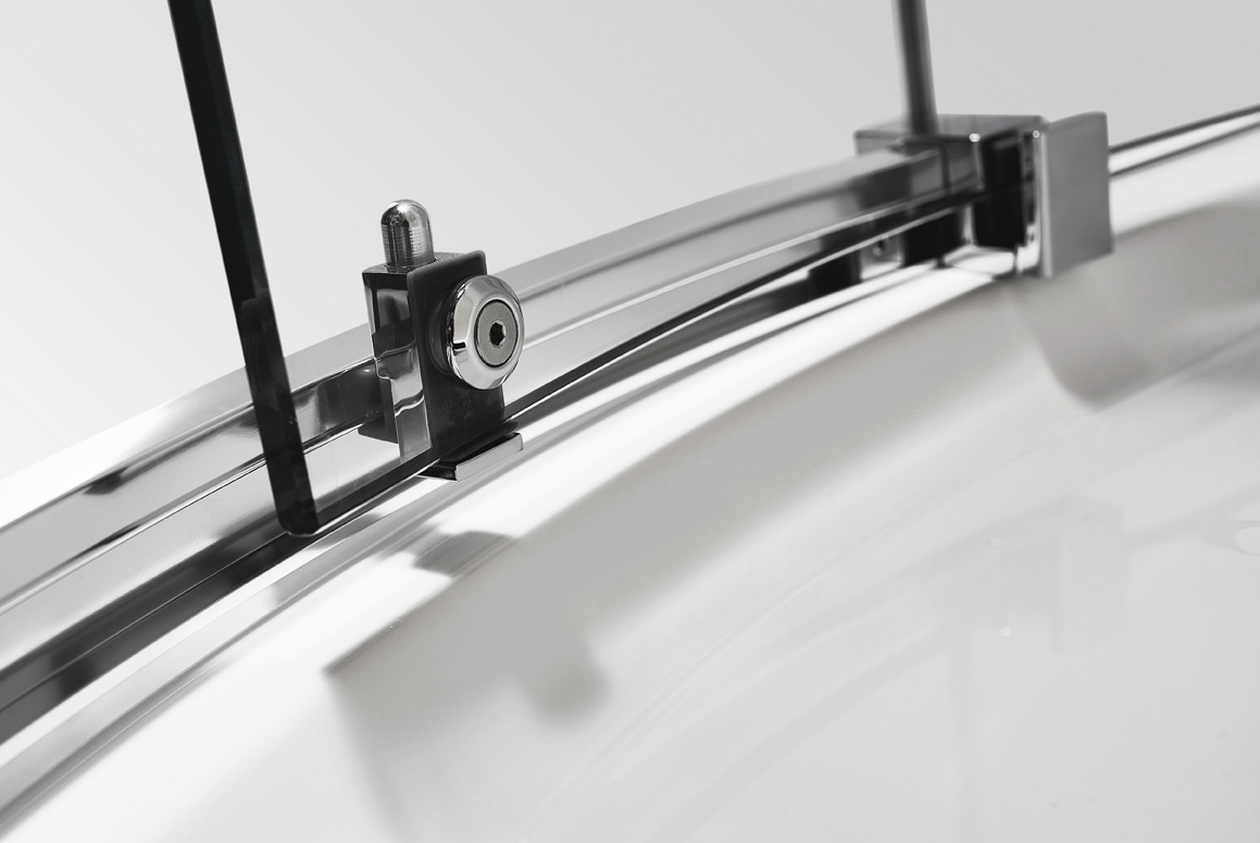 Душевая дверь в нишу CEZARES STYLUS-O-M-BF-1-140-C-Cr - Вид №3