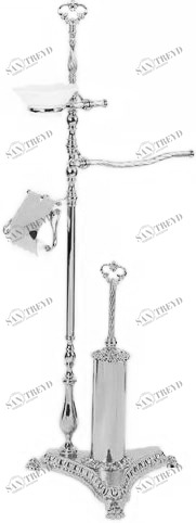 Стойка 4-х функциональная MIGLIORE Elizabetta ML.ELB-60.144.CR - хром 