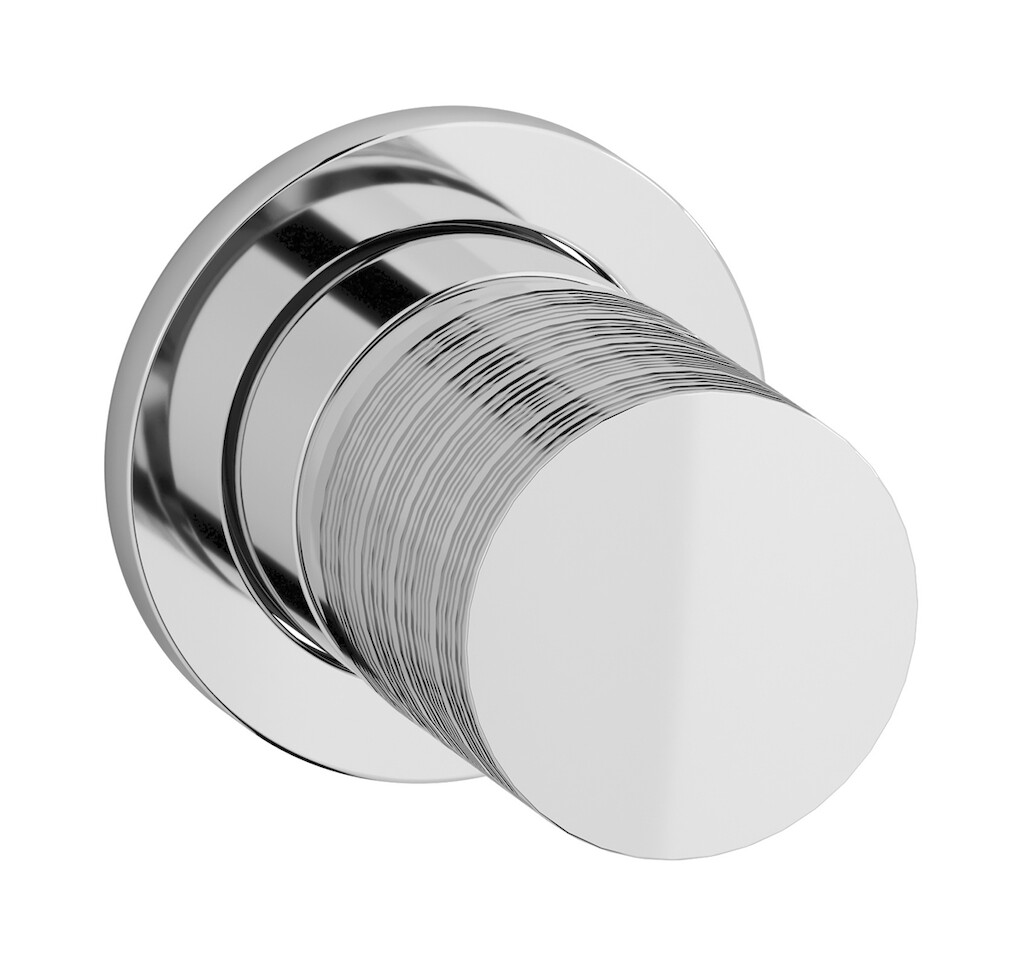 Внешние части встроенного смесителя на 1 потребителя WE ARE IB vn392oo Chrome Vinile