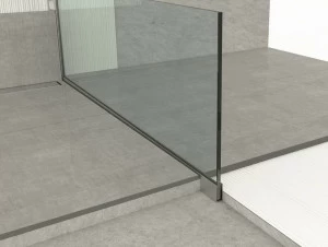 PROFILPAS Алюминиевая кромка для полов Glass profile