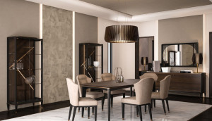 Прямоугольное деревянное зеркало с рамкой