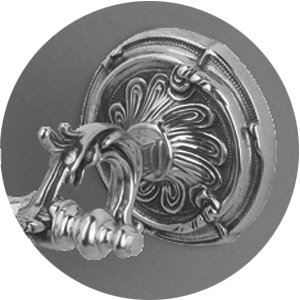 Полотенцедержатель с мыльницей ART&MAX BAROCCO CRYSTAL AM-2057P-Cr-C  - Вид №1