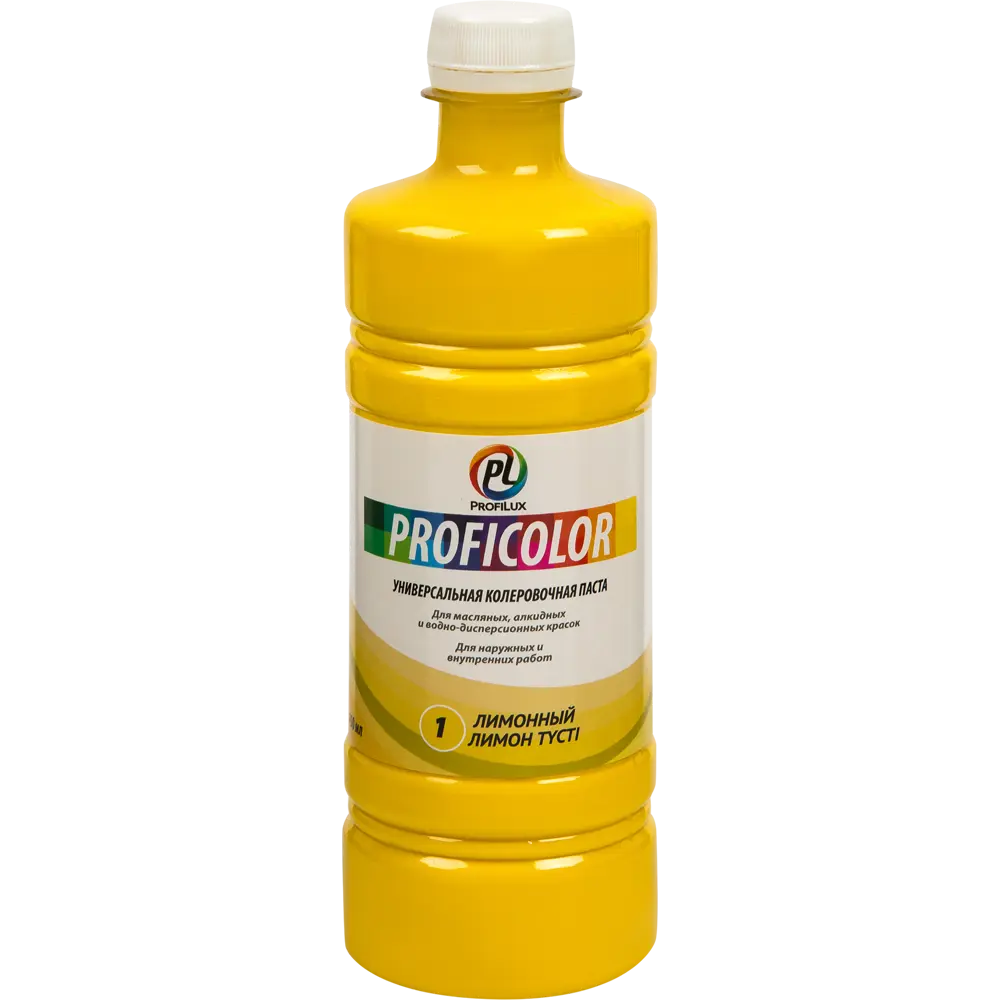 Колеровочная паста Profilux №1 450 мл цвет лимон STLM-2173324