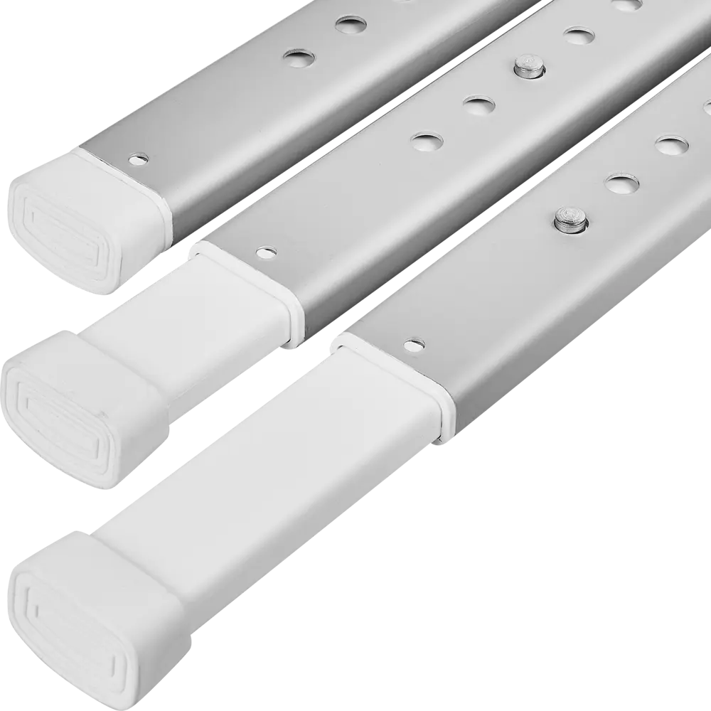 Стул для ванной Primanova регулируемый 33 см высота 43-53 см цвет белый группа безопасности STLM-2017538 - Вид №2