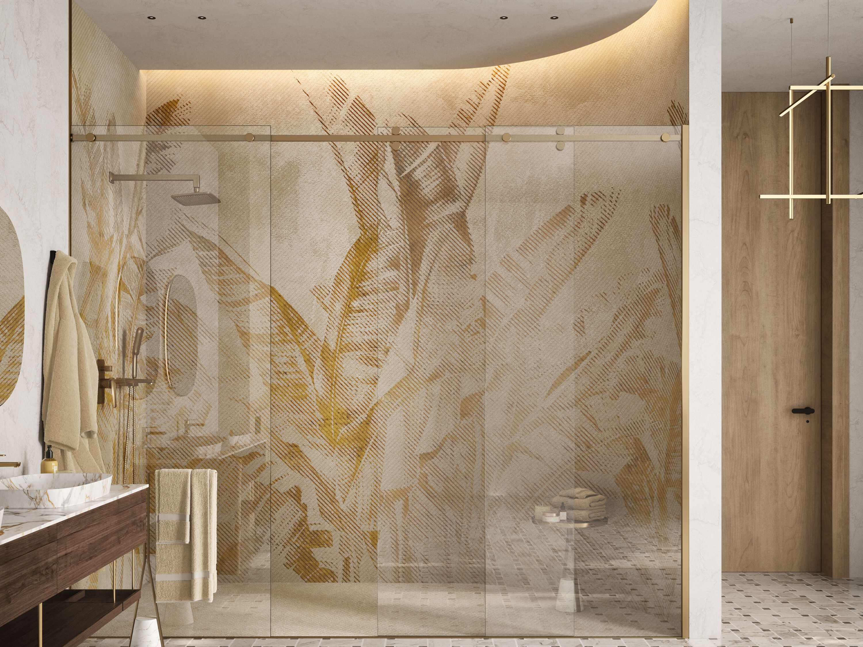 Обои с цифровой печатью Inkiostro Bianco Water-drop ARCH-00055737