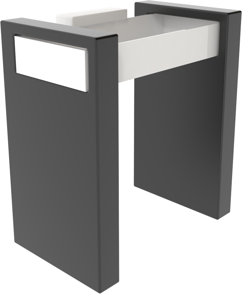 BXLACOL80BW3 Напольная раковина стоящая GSG CERAMIC BOX