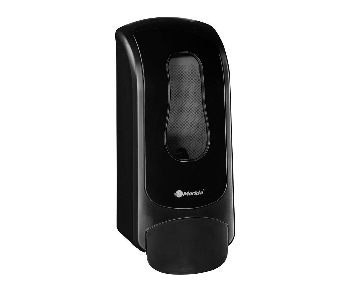 DEC202 Дозатор пенного мыла ONE для одноразовых картриджей 700 г, АБС-пластик, черный Merida  - Вид №4