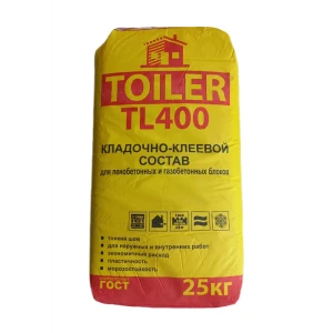 Клей для блоков Toiler TL400 25 кг