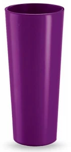 Lyxo Design Высокий круглый горшок для цветов из полиэтилена