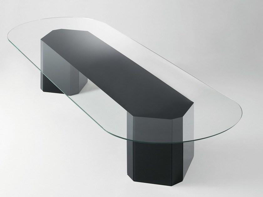 Gallotti&Radice Овальный хрустальный стол sun-id-1491064 - Вид №1