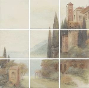 Амальфи AD\A278\9x\1146 из 9 частей 9,9х9,9