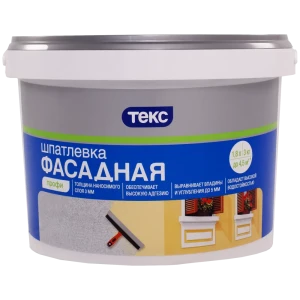 Шпатлевка фасадная Текс Профи 3 кг 82120338 STLM-2162439