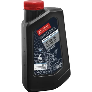 Масло моторное 4Т зимнее Rezer Winterra SAE 0W-30 синтетическое 946 мл