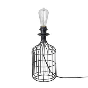 Настольная лампа Vitaluce черная на 1 лампу "Клетка" V4438-1/1L VITALUCE ИНТЕРЬЕРНЫЕ 328980 Черный