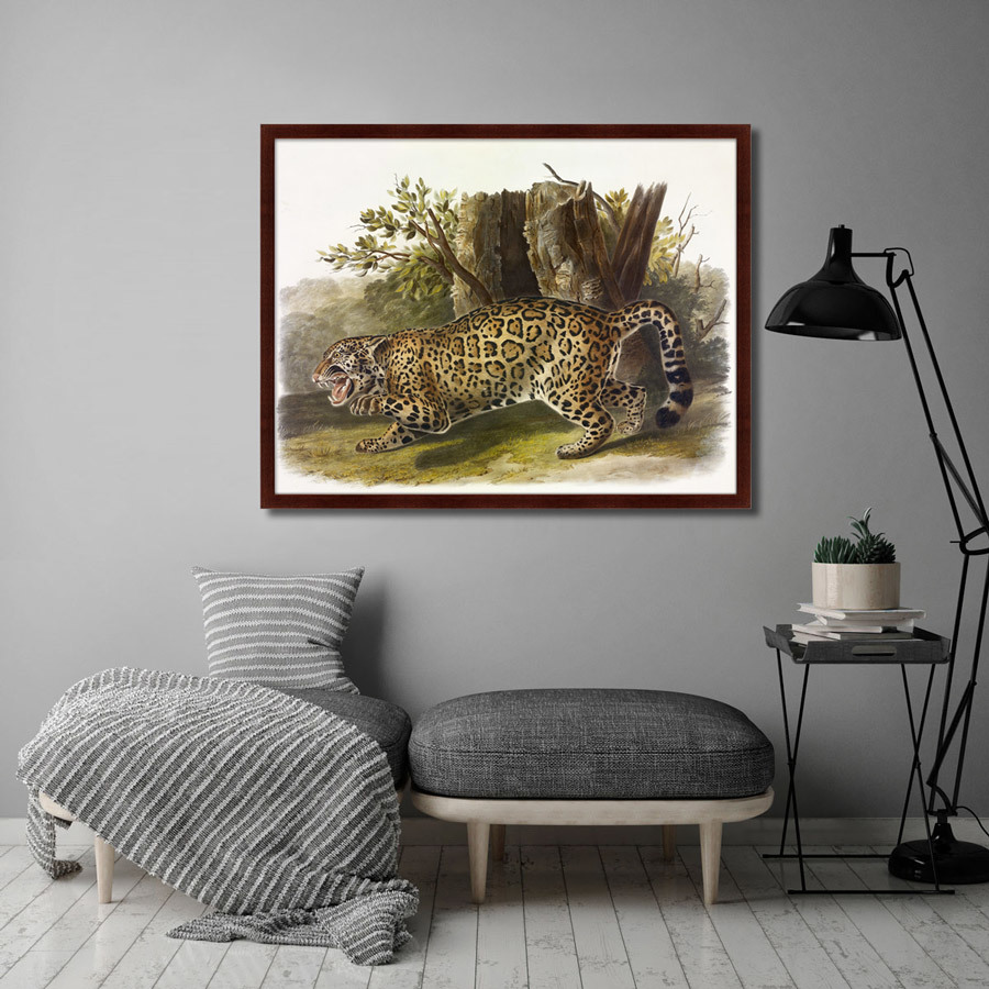 Картина: Jaguar, 1841г. КАРТИНЫ В КВАРТИРУ  264198 Разноцветный  - Вид №3