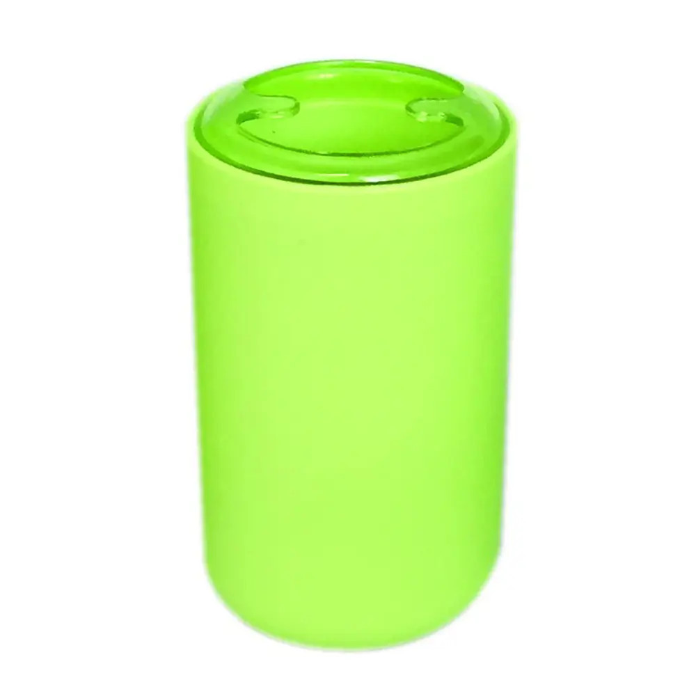 Стакан для зубных щёток настольный Vidage «Parma» пластик цвет зелёный STLM-2060387